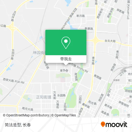 简法造型地图