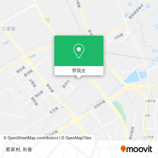 蔡家村地图