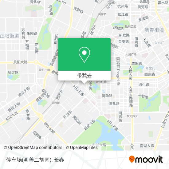 停车场(明善二胡同)地图