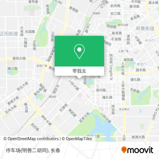 停车场(明善二胡同)地图