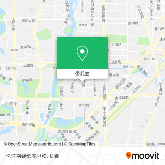 忆江南锡纸花甲粉地图