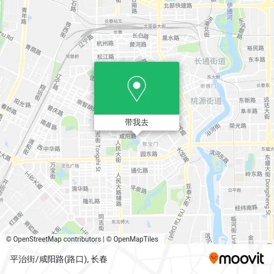 平治街/咸阳路(路口)地图