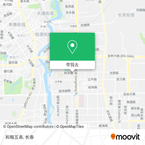 和顺五条地图