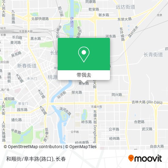 和顺街/阜丰路(路口)地图