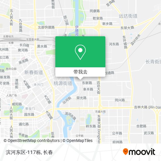 滨河东区-117栋地图