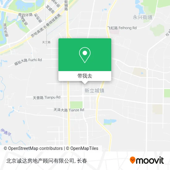 北京诚达房地产顾问有限公司地图