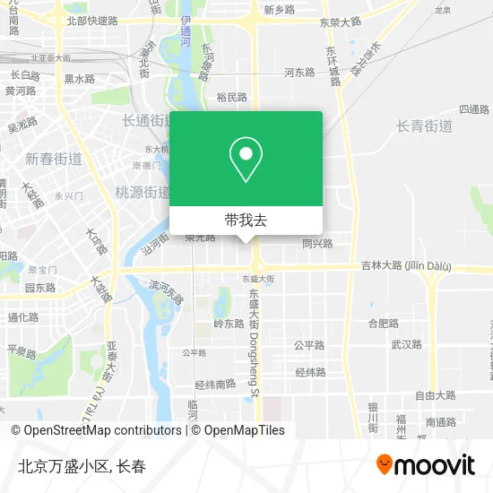 北京万盛小区地图