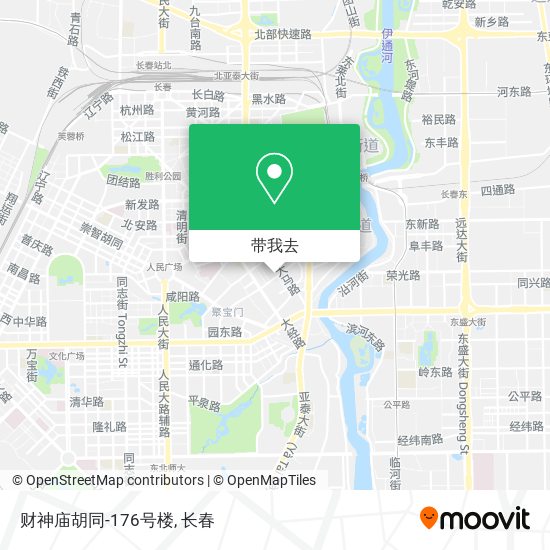 财神庙胡同-176号楼地图
