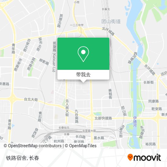 铁路宿舍地图