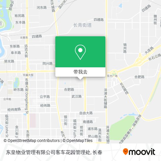 东皇物业管理有限公司客车花园管理处地图