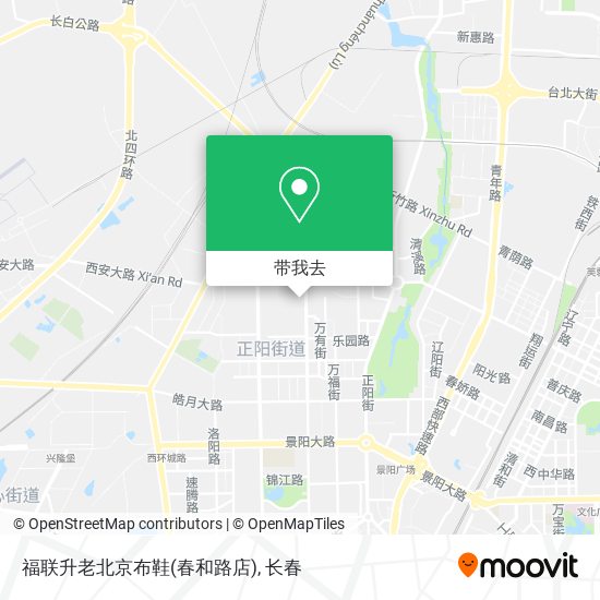 福联升老北京布鞋(春和路店)地图