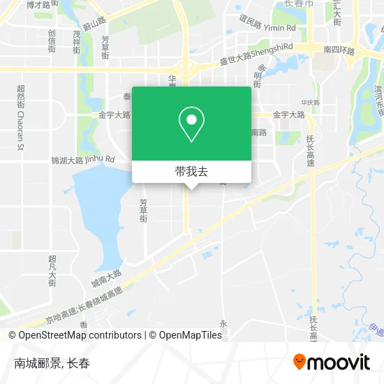 南城郦景地图