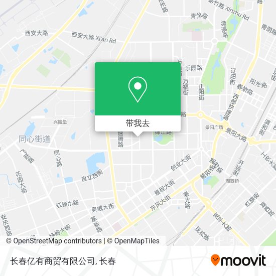 长春亿有商贸有限公司地图