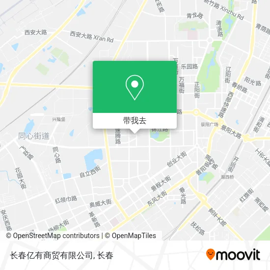 长春亿有商贸有限公司地图