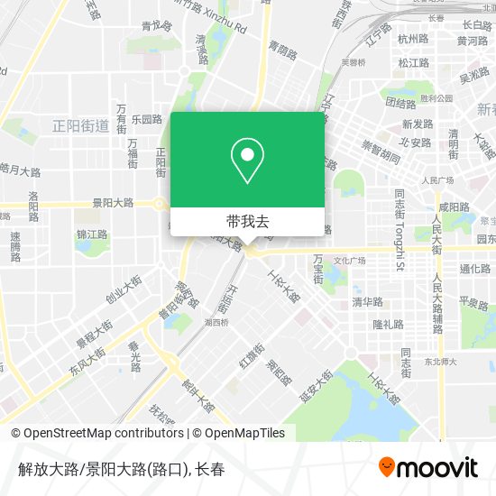 解放大路/景阳大路(路口)地图
