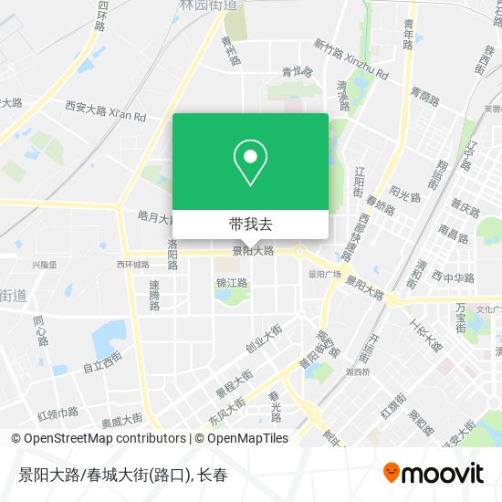 景阳大路/春城大街(路口)地图