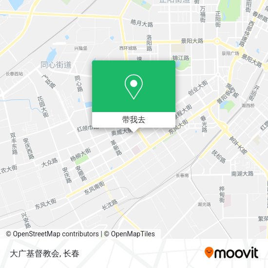 大广基督教会地图