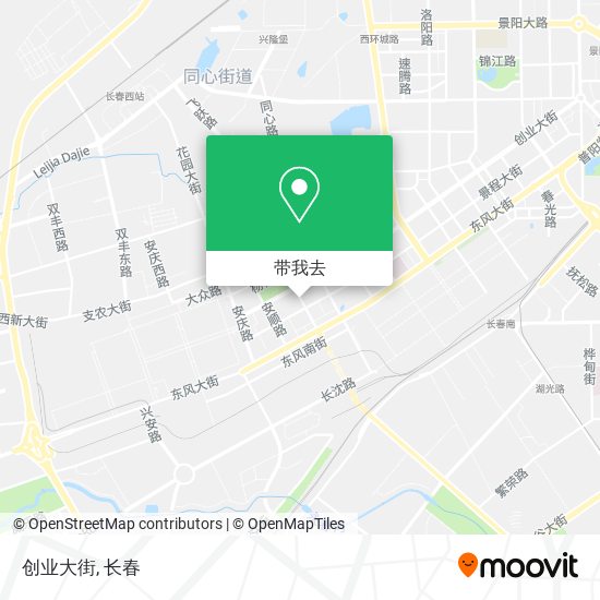 创业大街地图
