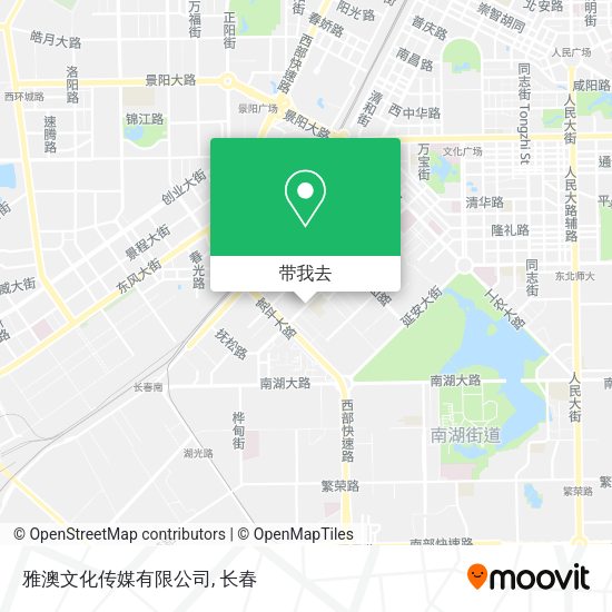 雅澳文化传媒有限公司地图
