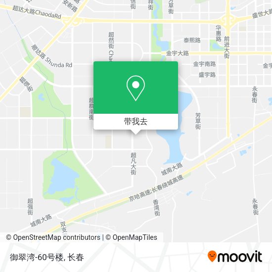 御翠湾-60号楼地图
