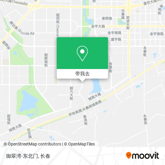 御翠湾-东北门地图