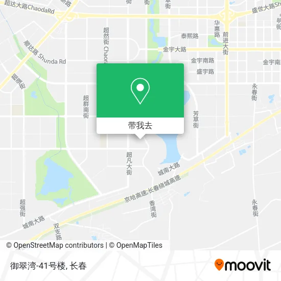 御翠湾-41号楼地图