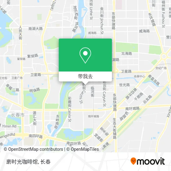 磨时光咖啡馆地图
