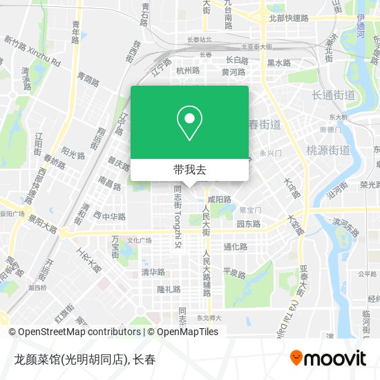 龙颜菜馆(光明胡同店)地图