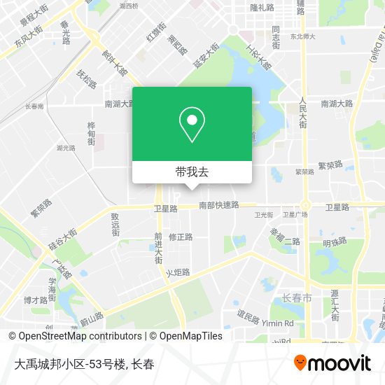 大禹城邦小区-53号楼地图