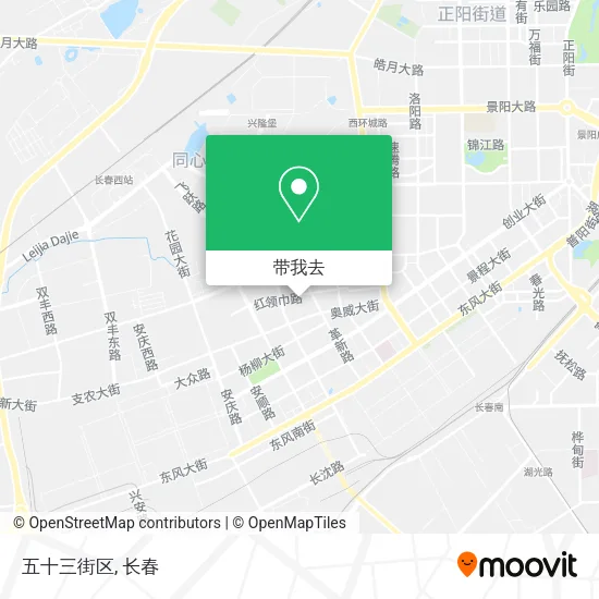 五十三街区地图