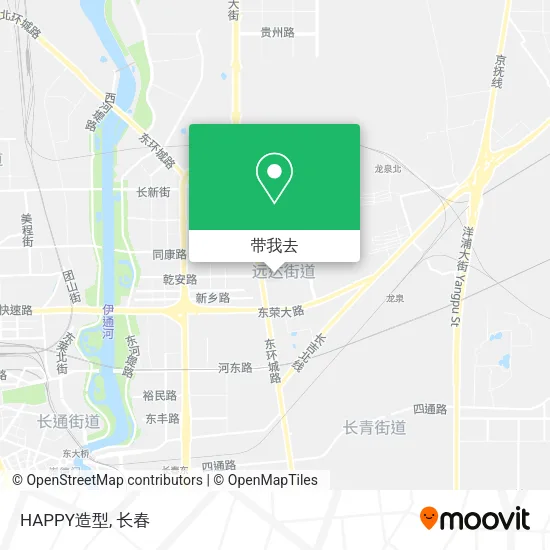 HAPPY造型地图