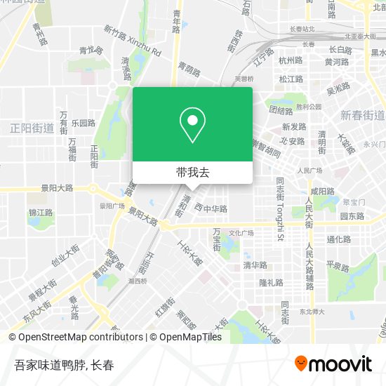 吾家味道鸭脖地图