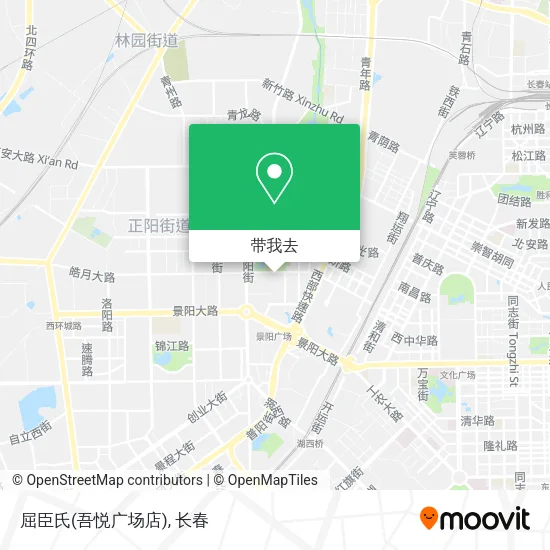 屈臣氏(吾悦广场店)地图