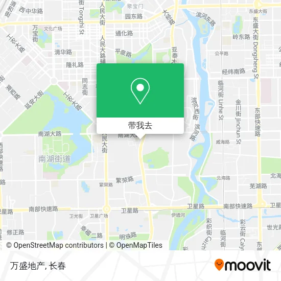 万盛地产地图