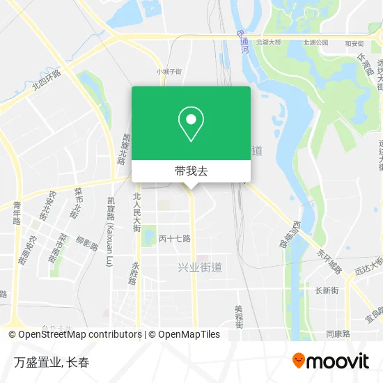 万盛置业地图