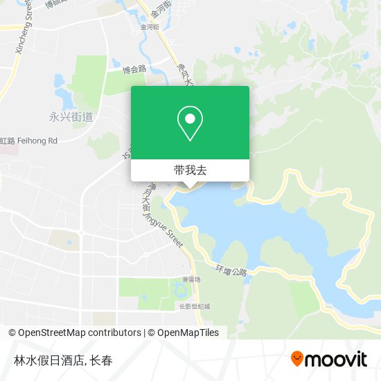 林水假日酒店地图