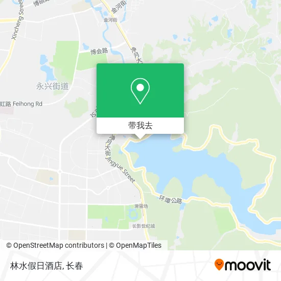 林水假日酒店地图