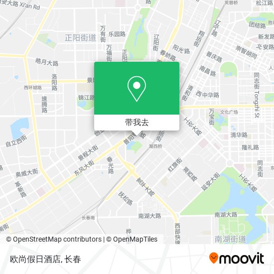 欧尚假日酒店地图