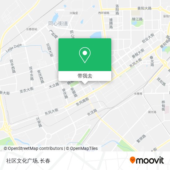 社区文化广场地图