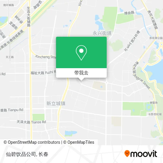 仙碧饮品公司地图