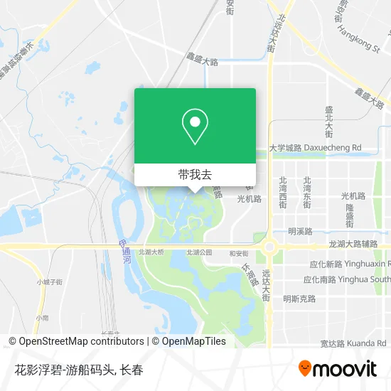 花影浮碧-游船码头地图