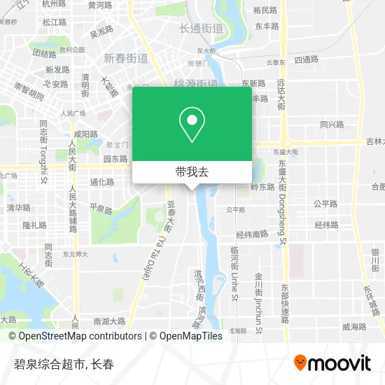 碧泉综合超市地图