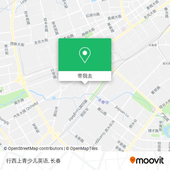 行西上青少儿英语地图