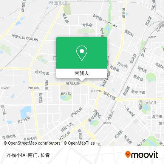 万福小区-南门地图