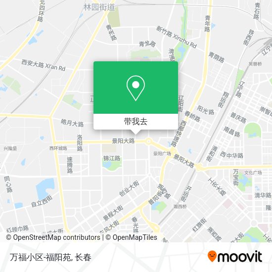 万福小区-福阳苑地图