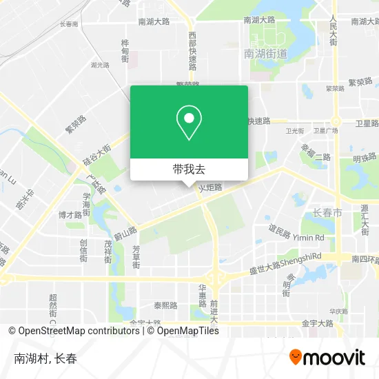 南湖村地图