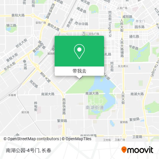南湖公园-4号门地图