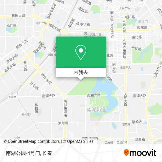 南湖公园-4号门地图