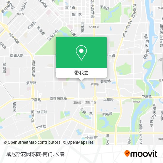威尼斯花园东院-南门地图