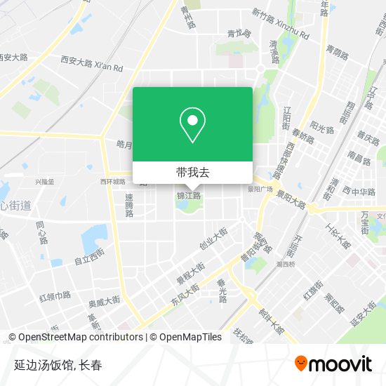 延边汤饭馆地图